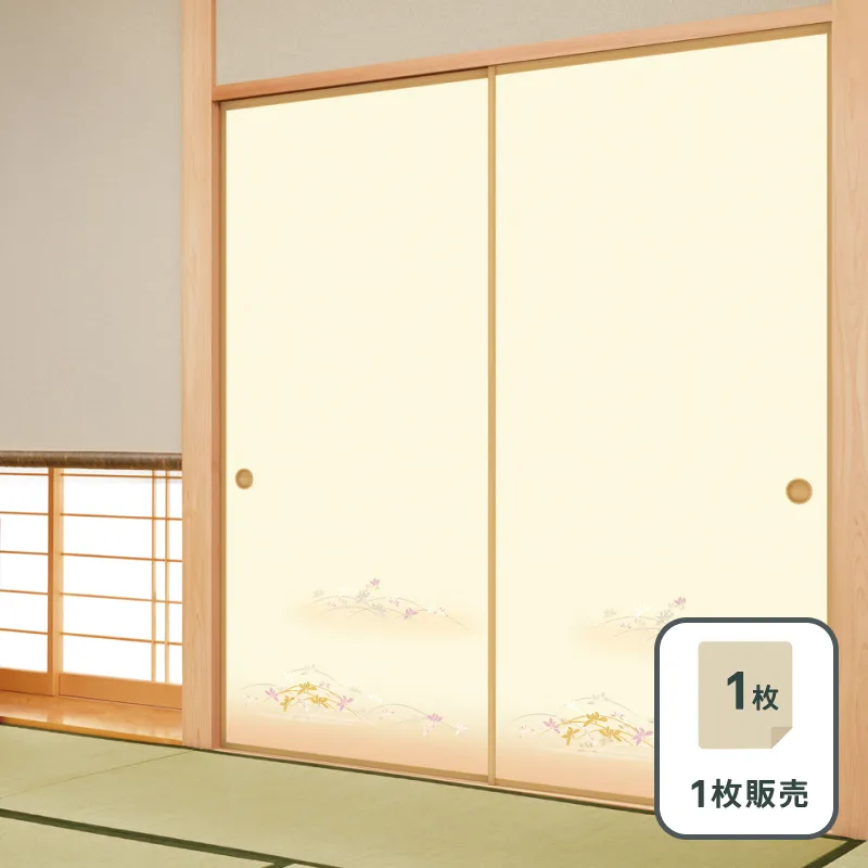 ルノン 景勝 襖紙 No.景勝808(旧番：景勝102） 新鳥の子紙（ふすま紙）　部屋画像