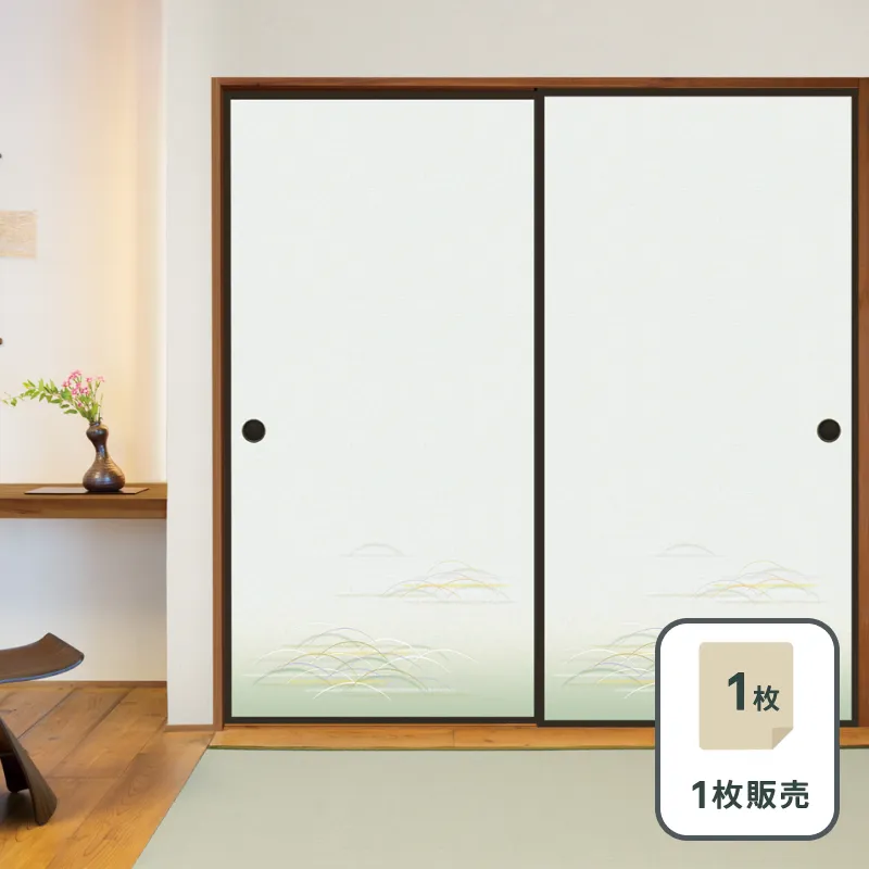 ルノン 景勝 襖紙 No.805 新鳥の子紙（ふすま紙）　部屋画像