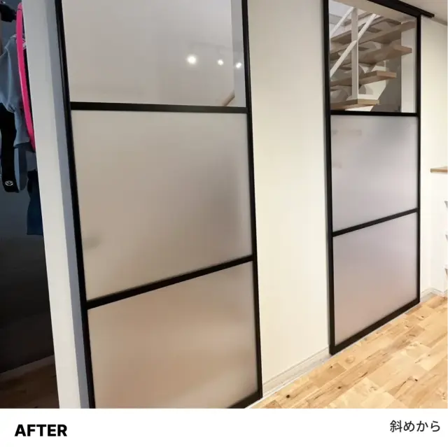 アルマジ取り付け後の側面から見た様子