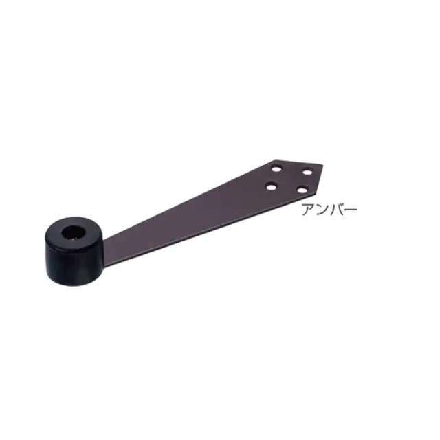 アトム LR戸当り ドア戸当たり ステンレス 戸当たり ドアストッパー（ブラウン）