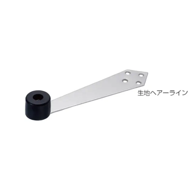 アトム LR戸当り ドア戸当たり ステンレス 戸当たり ドアストッパー（シルバー）