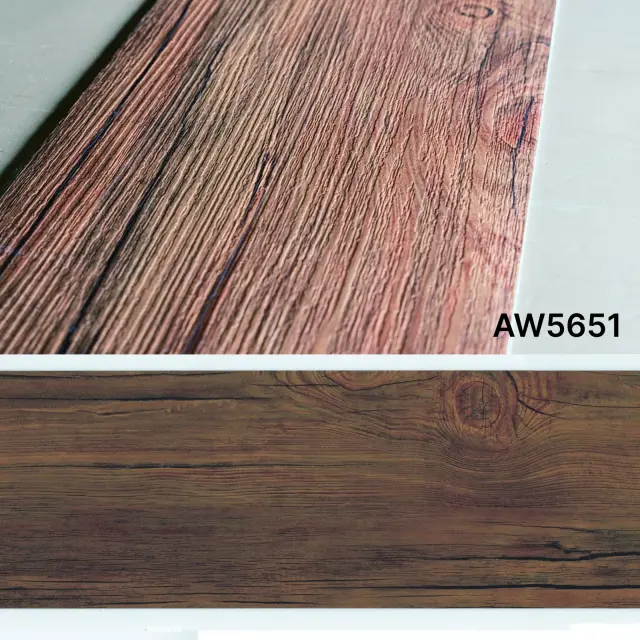 裏紙を剥がして貼るだけの簡単施工！デコウッドAW5651