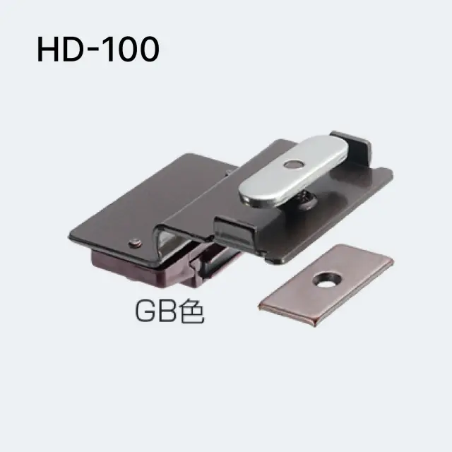 アトムリビンテック HD-100 GB 折戸+開き戸用 戸当りキャッチ　【送料別】