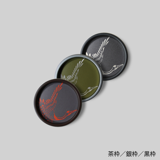 【送料無料】華引手　丸型　鶴　hn-d-001　谷元フスマ工飾株式会社　※（　１枚当たり　）の金額です　（ふすまの材料/ふすま/襖/引き手/取っ手/襖の引手/ふすまの引手/ふすまの手をかけるところ/ふすま 引手 おしゃれ）