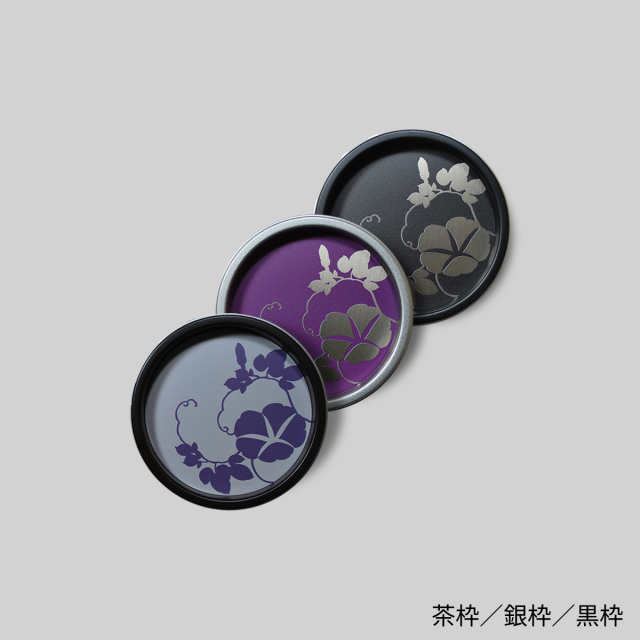 【送料無料】華引手　丸型　　朝顔　hn-h-001　谷元フスマ工飾株式会社　※（　１枚当たり　）の金額です　（ふすまの材料/ふすま/襖/引き手/取っ手/襖の引手/ふすまの引手/ふすまの手をかけるところ/ふすま 引手 おしゃれ）