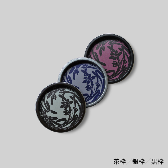 【送料無料】華引手　丸型　重箱水仙　hn-h-003　谷元フスマ工飾株式会社　※（　１枚当たり　）の金額です　（ふすまの材料/ふすま/襖/引き手/取っ手/襖の引手/ふすまの引手/ふすまの手をかけるところ/ふすま 引手 おしゃれ）