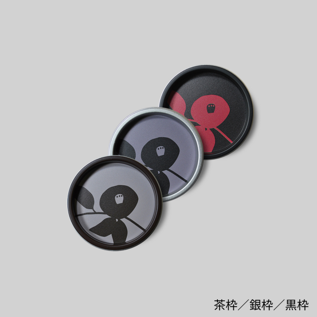 【送料無料】華引手　丸型　椿　hn-h-007　谷元フスマ工飾株式会社　※（　１枚当たり　）の金額です　（ふすまの材料/ふすま/襖/引き手/取っ手/襖の引手/ふすまの引手/ふすまの手をかけるところ/ふすま 引手 おしゃれ）