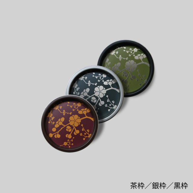 【送料無料】華引手　丸型　梅　 hn-h-008　谷元フスマ工飾株式会社　※（　１枚当たり　）の金額です　（ふすまの材料/ふすま/襖/引き手/取っ手/襖の引手/ふすまの引手/ふすまの手をかけるところ/ふすま 引手 おしゃれ）