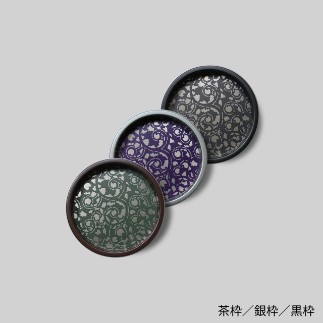 【送料無料】華引手　丸型　唐草　hn-k-005　谷元フスマ工飾株式会社　※（　１枚当たり　）の金額です　（ふすまの材料/ふすま/襖/引き手/取っ手/襖の引手/ふすまの引手/ふすまの手をかけるところ/ふすま 引手 おしゃれ）