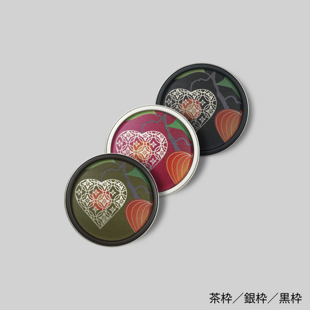 【送料無料】華引手　丸型　鬼灯揺　hn-k-010　谷元フスマ工飾株式会社　※（　１枚当たり　）の金額です　（ふすまの材料/ふすま/襖/引き手/取っ手/襖の引手/ふすまの引手/ふすまの手をかけるところ/ふすま 引手 おしゃれ）