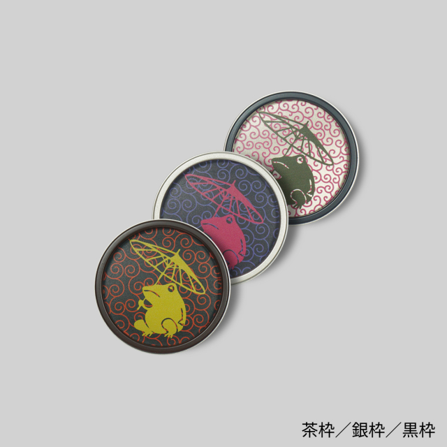 【送料無料】華引手　丸型　蛙啼始（かえる始めてなく)　hn-s-008　谷元フスマ工飾株式会社　※（　１枚当たり　）の金額です　（ふすまの材料/ふすま/襖/引き手/取っ手/襖の引手/ふすまの引手/ふすまの手をかけるところ/ふすま 引手 おしゃれ）