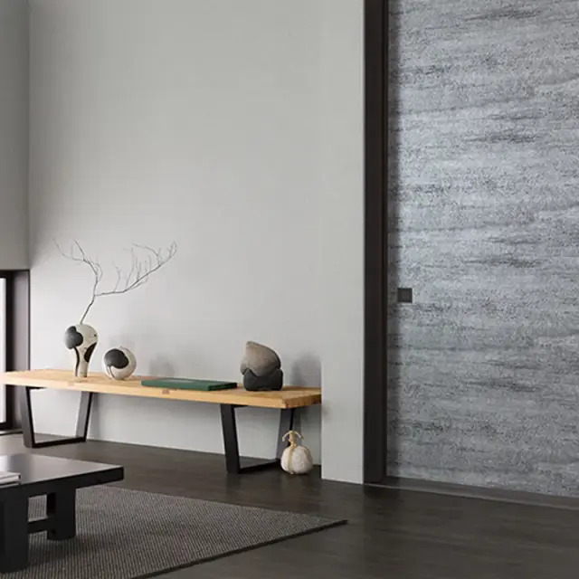 ルノン 凜 襖紙 No.324 新鳥の子紙（ふすま紙）　部屋画像