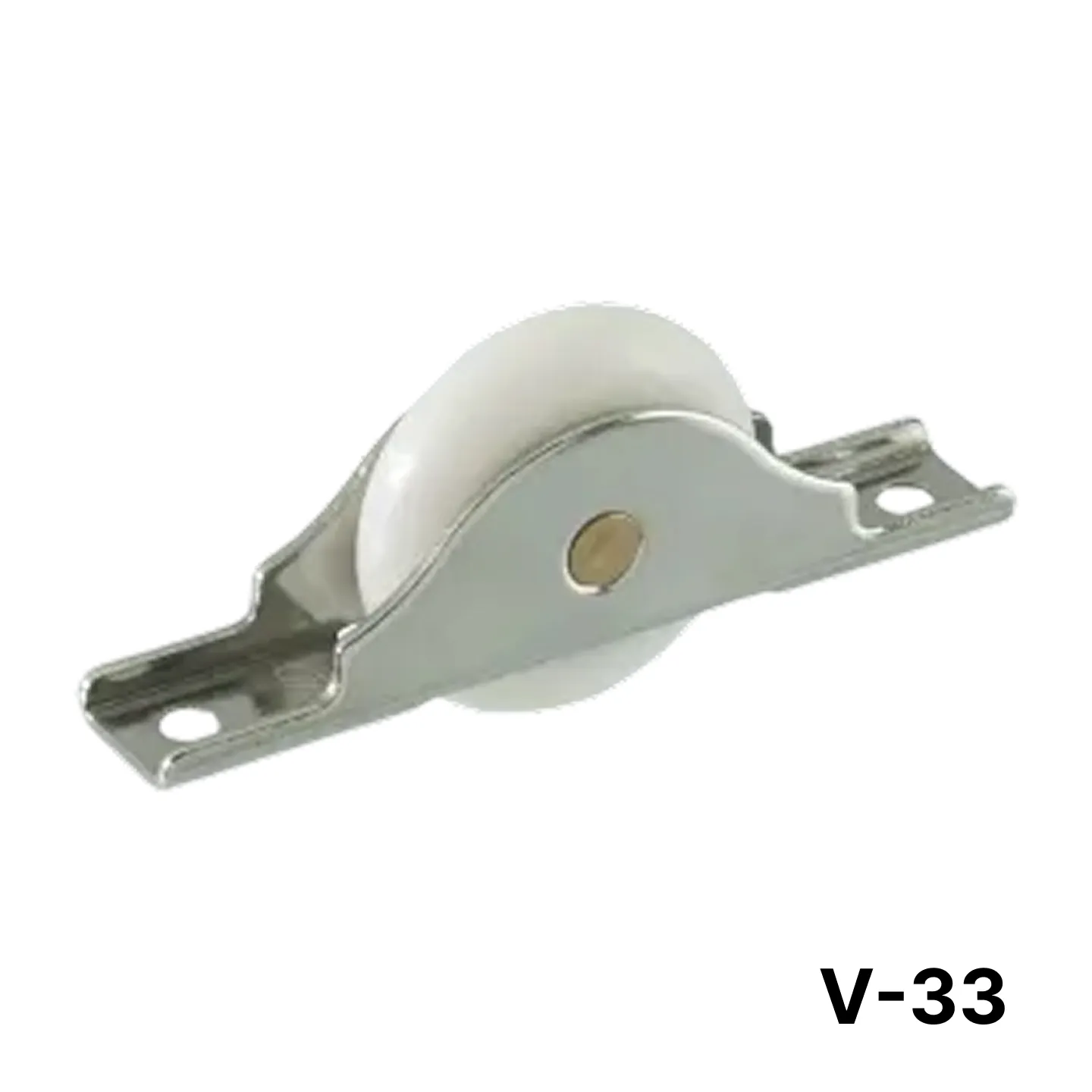 【送料無料】【ポスト投函】【メール便対応】【1個の価格】V-33(φ33mmV型戸車ベアリング入り)※メール便でお届けです。
