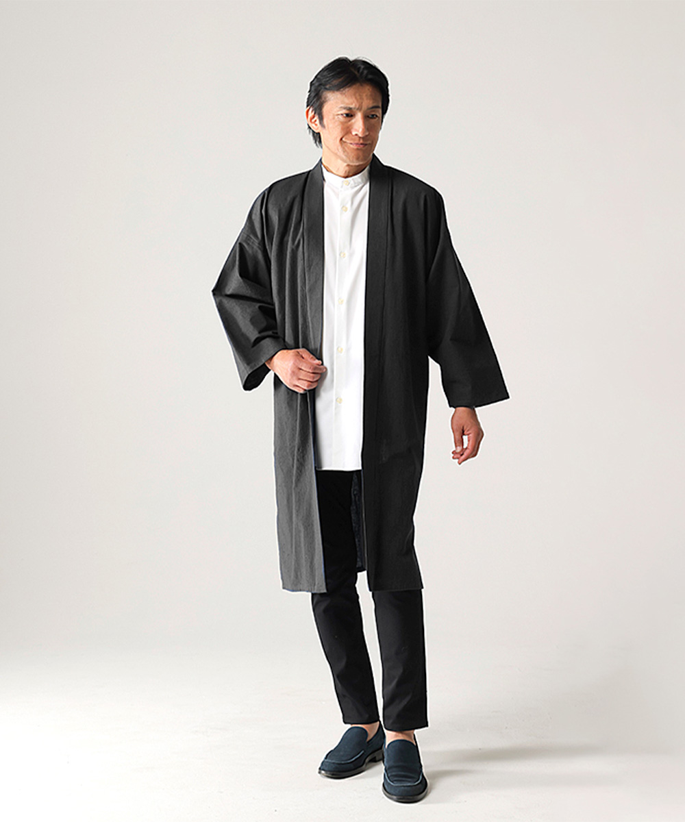 たてスラブロング羽織