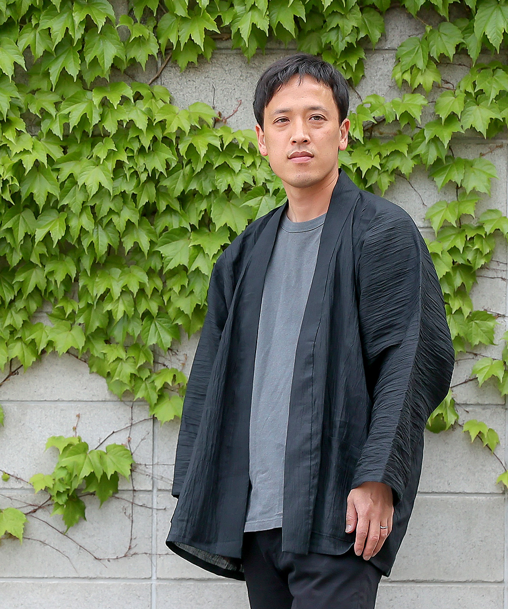 近江ちぢみ本麻ジャケット