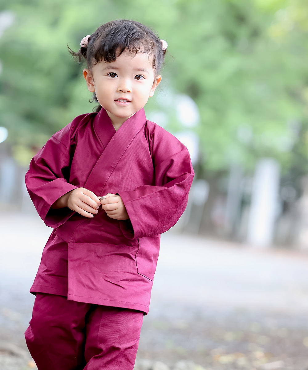 子供用綾織作務衣