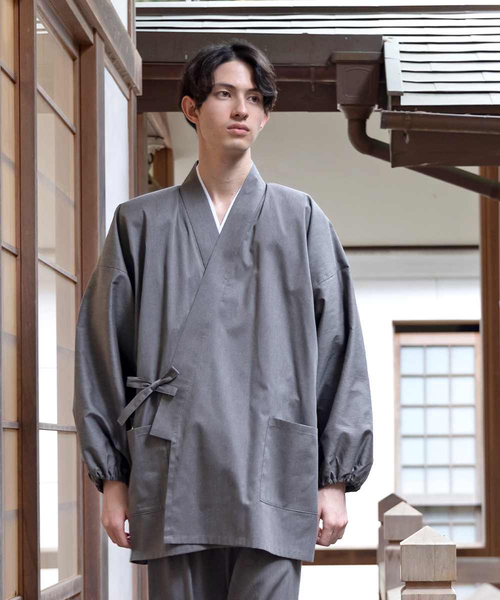 T/Cバーバリー織作務衣