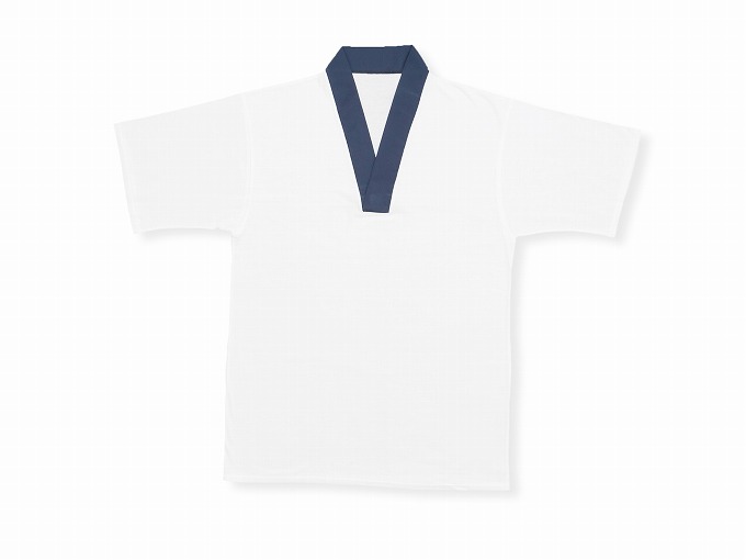 作務衣用Ｔシャツ半襦袢　濃紺