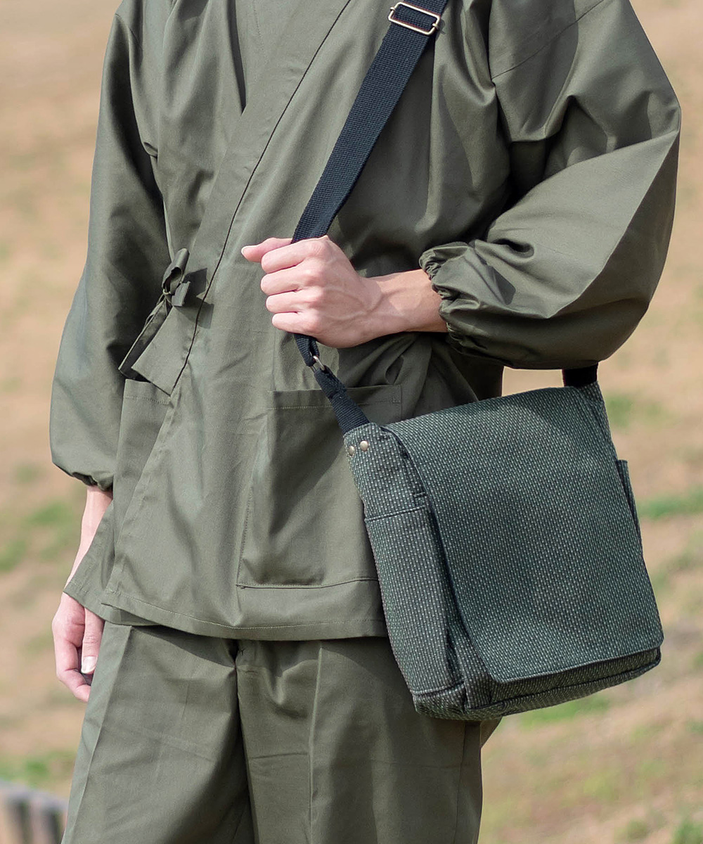 刺子織ショルダーバッグ