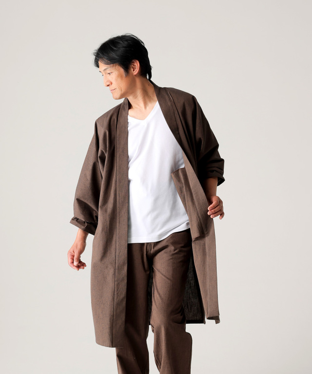 たてスラブロング羽織