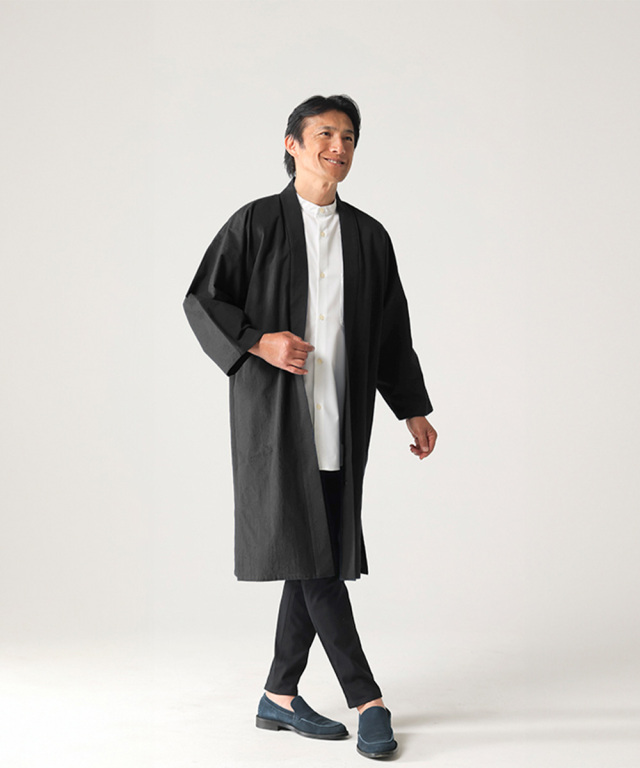 たてスラブロング羽織