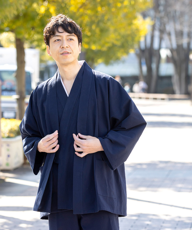 WAIST TUCK TAILOR ジャケット ネイビー ストライプ 完売品！ SLY
