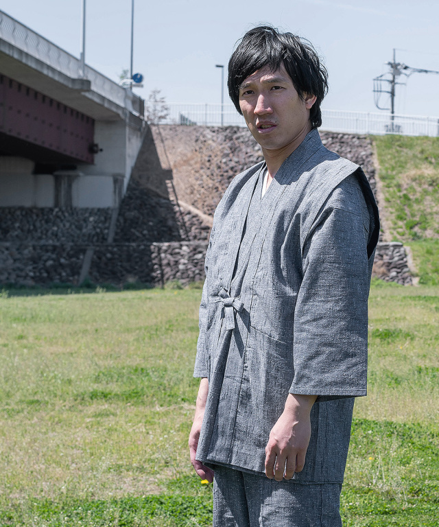 たてスラブ羽織