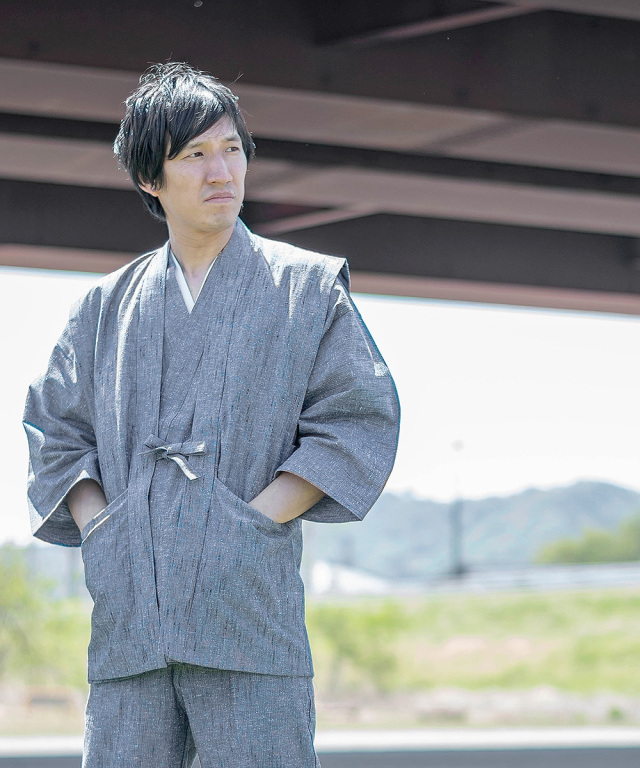 たてスラブ羽織