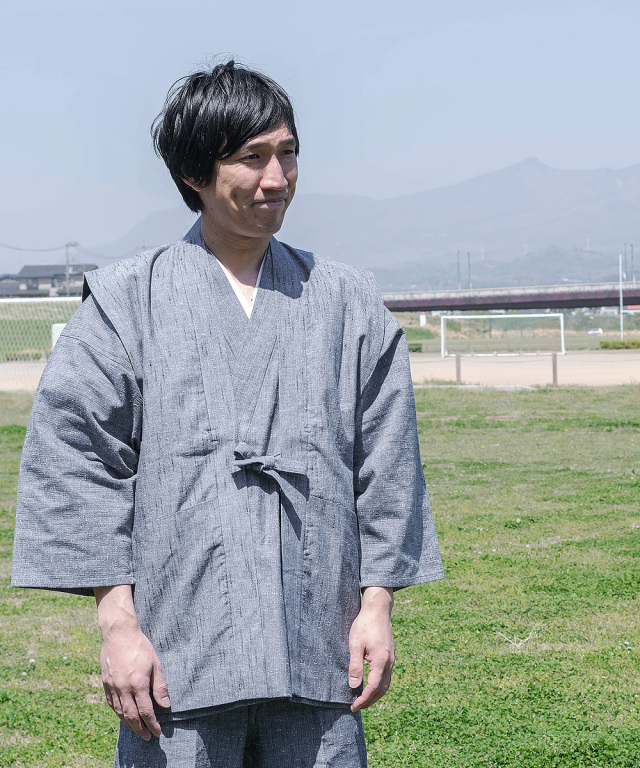 たてスラブ羽織