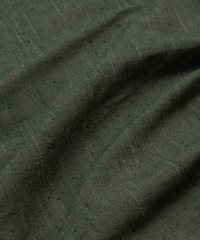 たてスラブ羽織 No.6 緑（グリーン） ＜定番作務衣羽織＞ | 作務衣