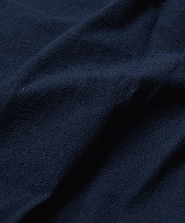 スエード総裏作務衣