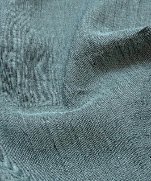 国産本麻(近江麻)裃 上衣のみ 濃い水色 国産本麻(近江麻)裃 上衣のみ 濃い水色