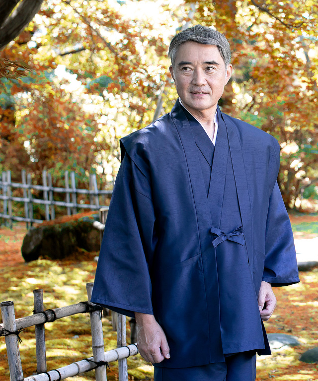 シルクライク羽織