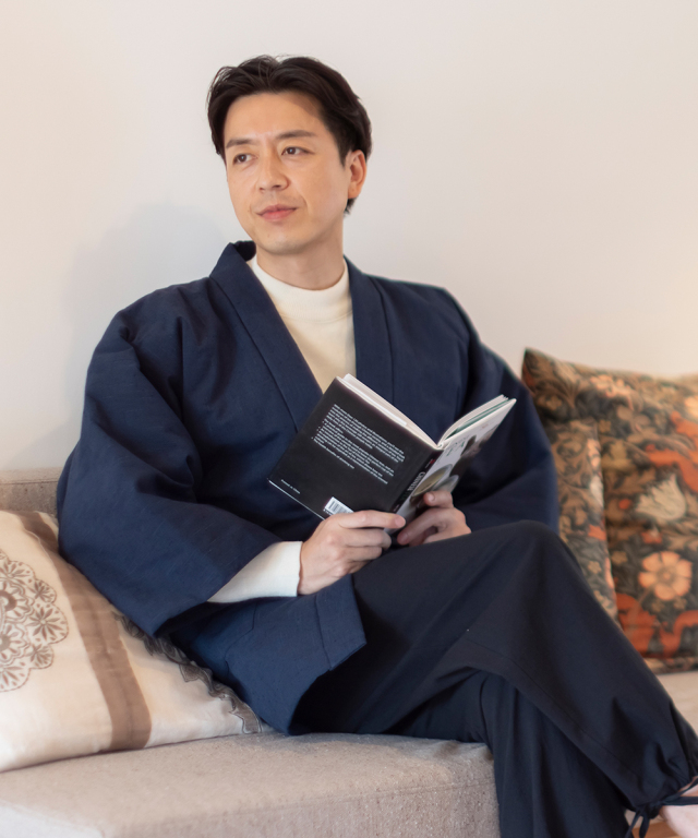 2027 たてスラブ綿入袢天