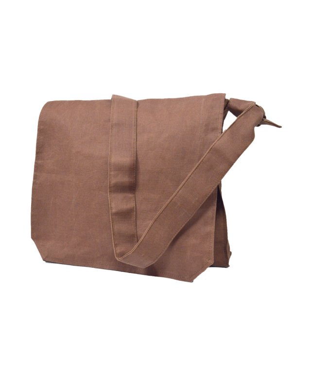 3010 本柿渋染頭陀袋 No.1 柿渋茶