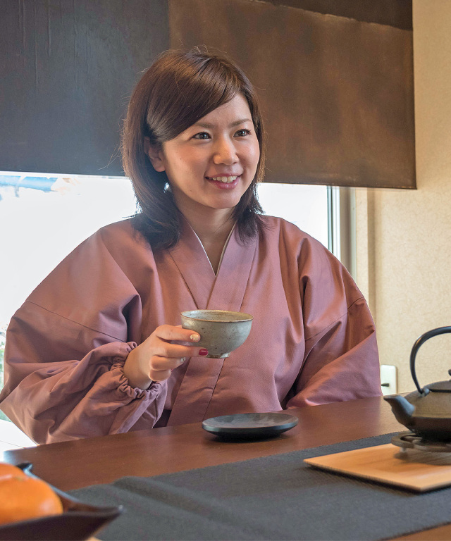 女性綾織キルト作務衣（じょせいあやおりきるとさむえ） ピンク | 作務