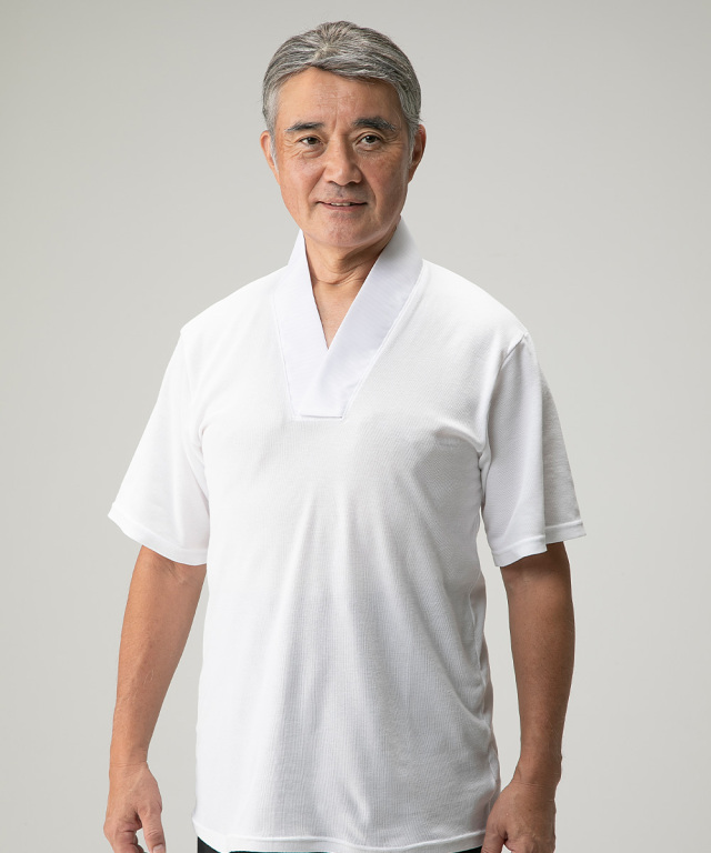 夏用 メッシュTシャツ半襦袢