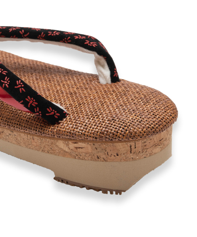 女性印伝調雪駄