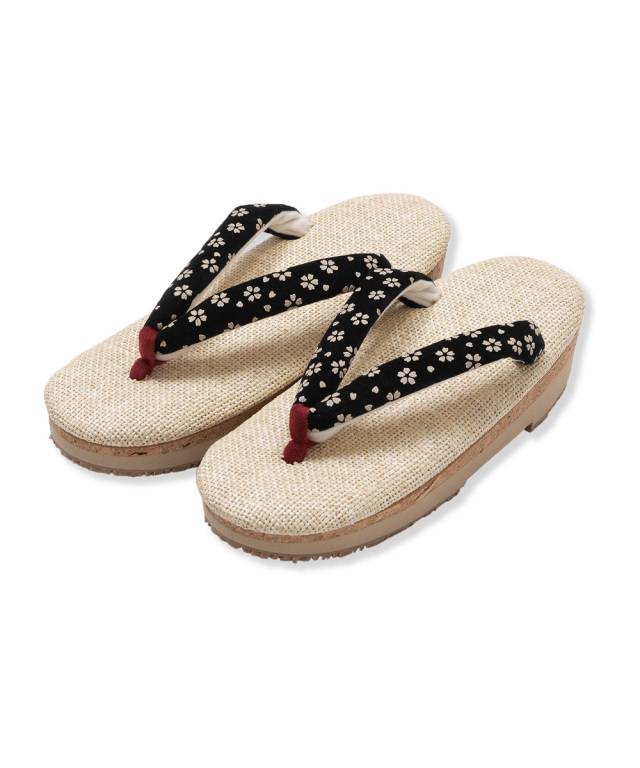 女性印伝調雪駄