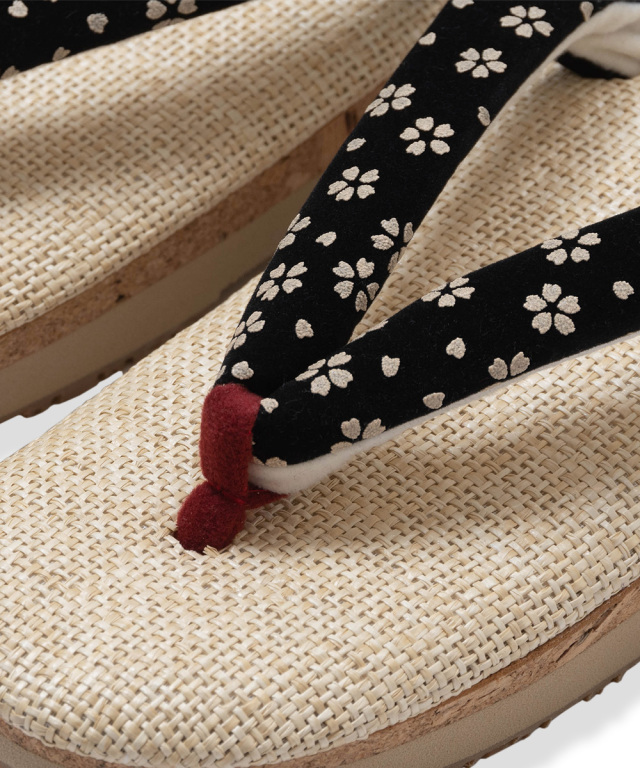 女性印伝調雪駄