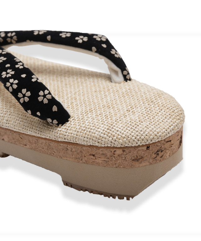 女性印伝調雪駄