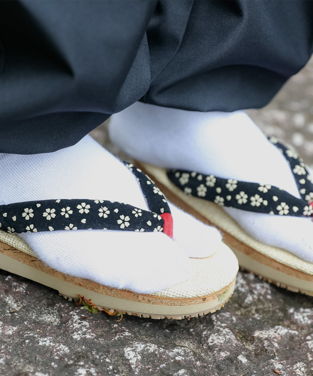 女性印伝調雪駄