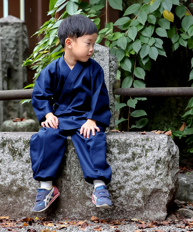 子供用綾織作務衣