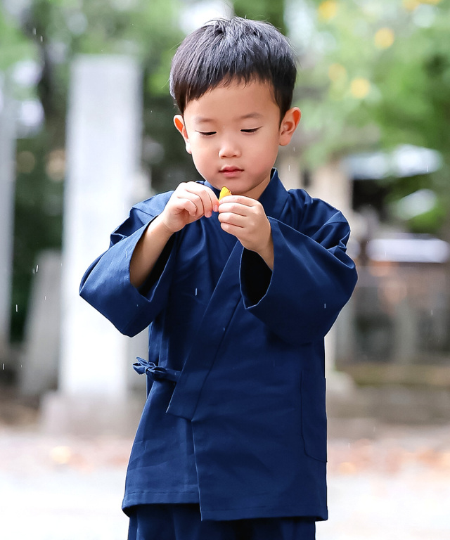 子供用綾織作務衣