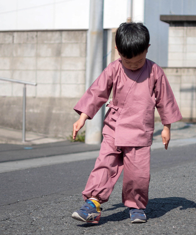 子供用綾織作務衣