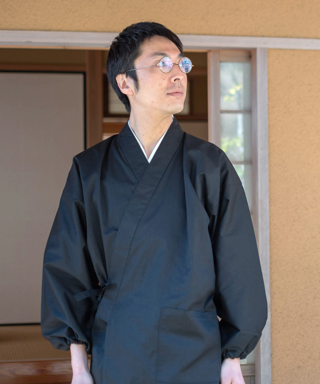 T/Cバーバリー織作務衣