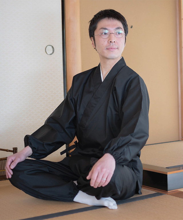 T/Cバーバリー織作務衣