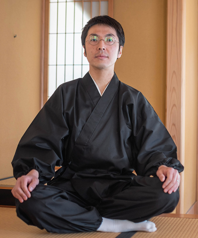 T/Cバーバリー織作務衣