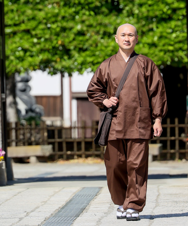 T/Cバーバリー織作務衣