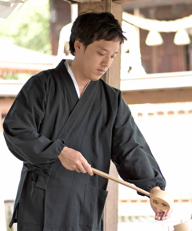 御間衣黒合冬用